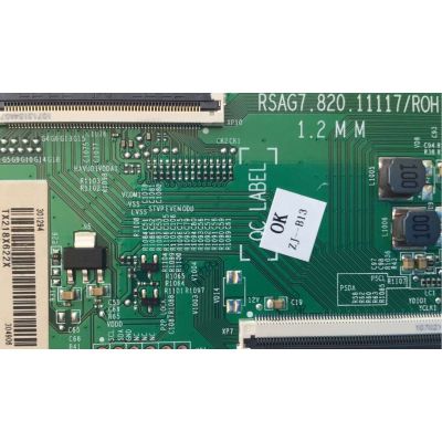 T-CON PARA TV HISENSE / NUMERO DE PARTE 301294 / RSAG7.820.11117/ROH / 304906 / H41802PNJ54B3 / PANEL HD650Y1U72-T0L2\GM\CKD3A\ROH / DISPLAY HV650QUB-F70 / MODELO 65R6E4 65A53FUR(0011) - Imagen 2